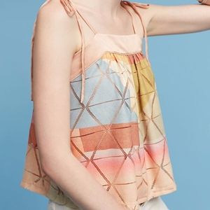 Anthropologie Tops - Anthropologie Akemi +Kin Abstract Geo Blouse Anthropologie Tops - Anthropologie Akemi +Kin Abstract Geo Blouse